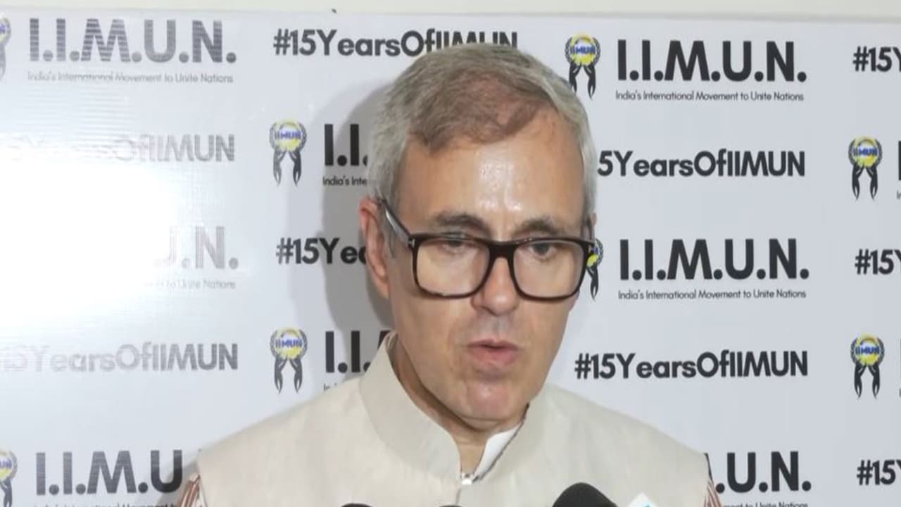 Jammu and Kashmir Chief Minister Omar Abdullah(Photo/ANI) Jammu and Kashmir Chief Minister Omar Abdullah(Photo/ANI)