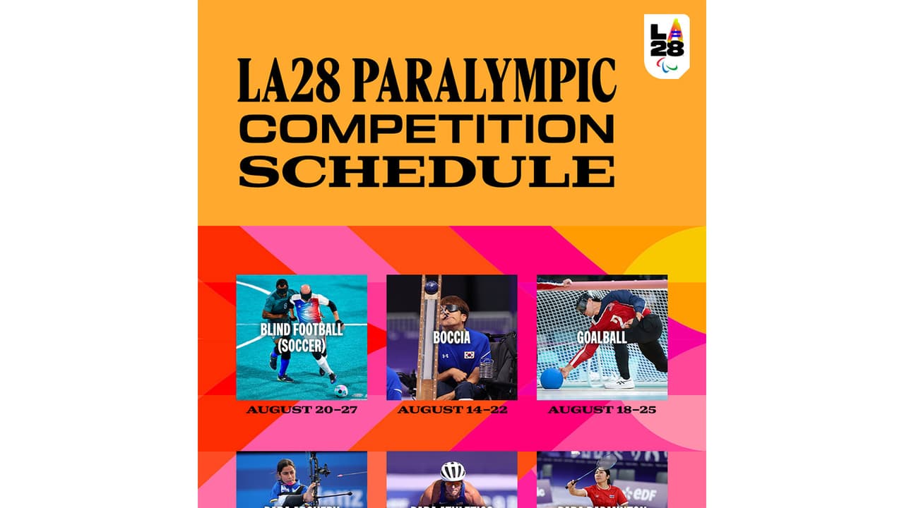 LA28 Paralympics to host 560 medal events (Photo: X/@LA28) LA28 Paralympics to host 560 medal events (Photo: X/@LA28)