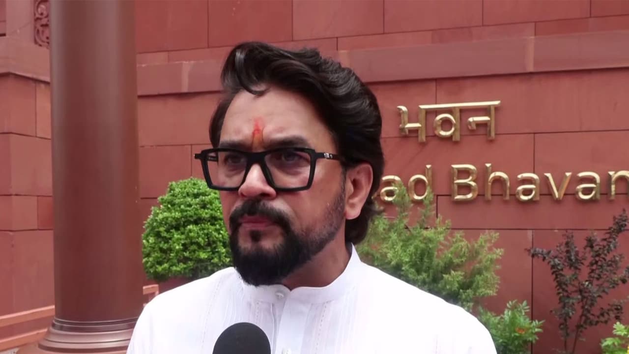 BJP MP Anurag Thakur (Photo/ANI) BJP MP Anurag Thakur (Photo/ANI)