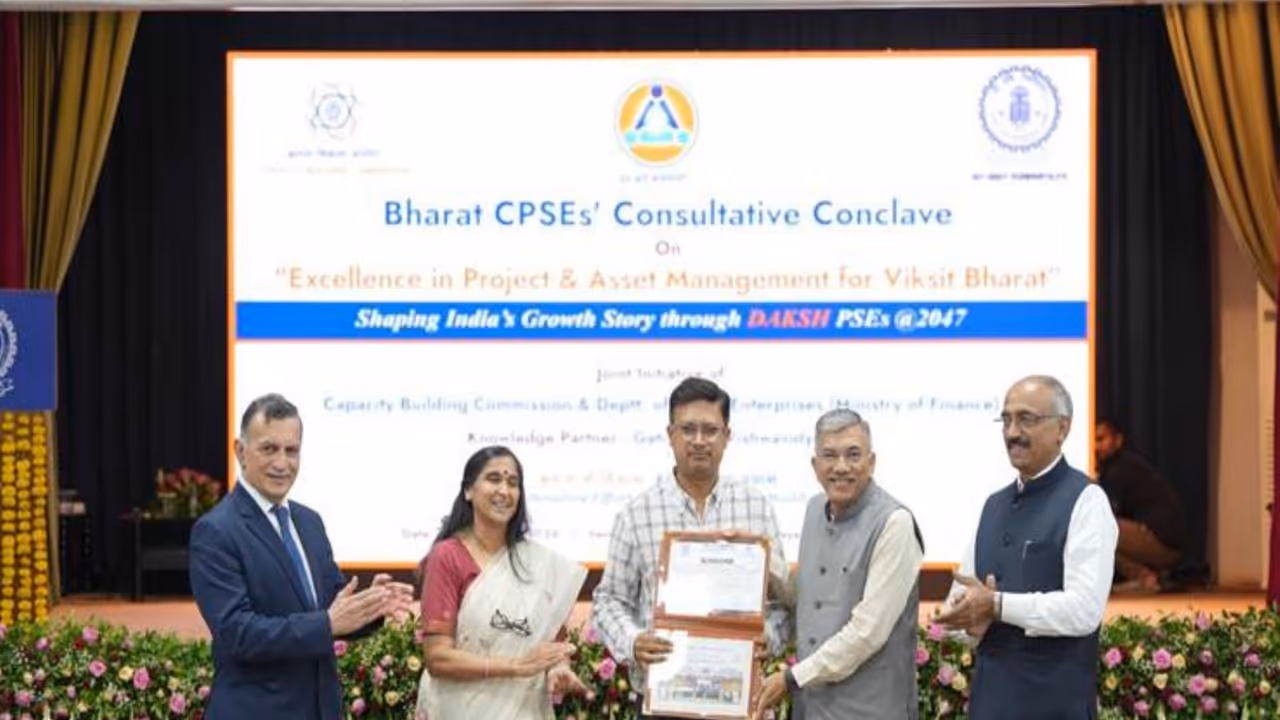 GSV, Capacity Building Commission concludes 3rd Bharat CPSEs' Consultative Conclave 2026 (Photo/PIB) GSV, Capacity Building Commission concludes 3rd Bharat CPSEs' Consultative Conclave 2026 (Photo/PIB)