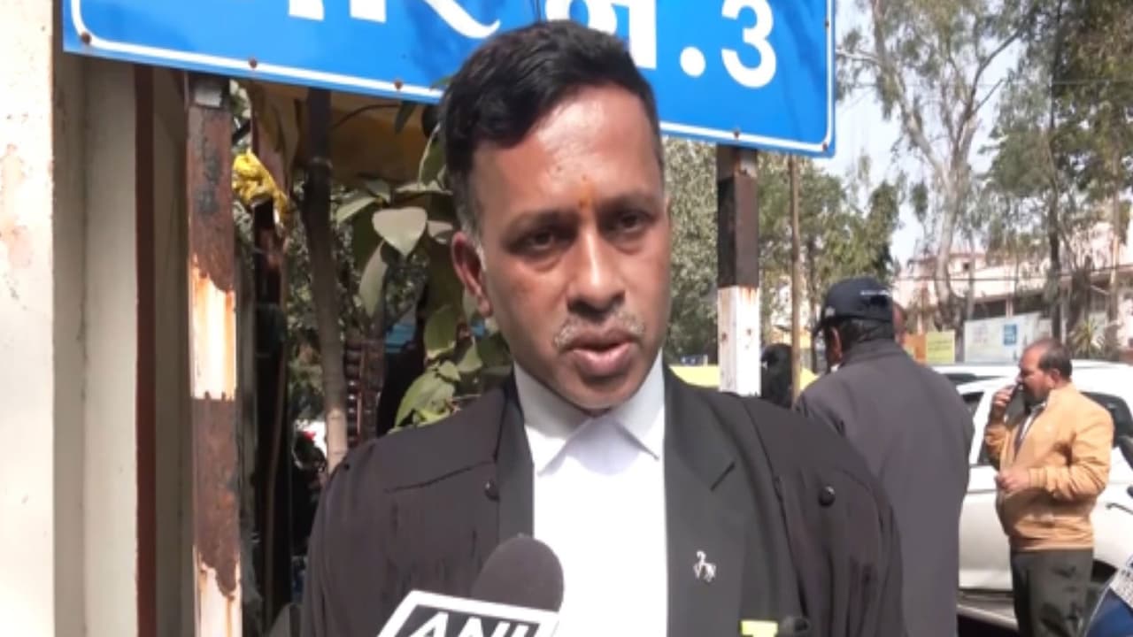 Indore High Court Bar Association President Ritesh Inani (Photo/ANI) Indore High Court Bar Association President Ritesh Inani (Photo/ANI)