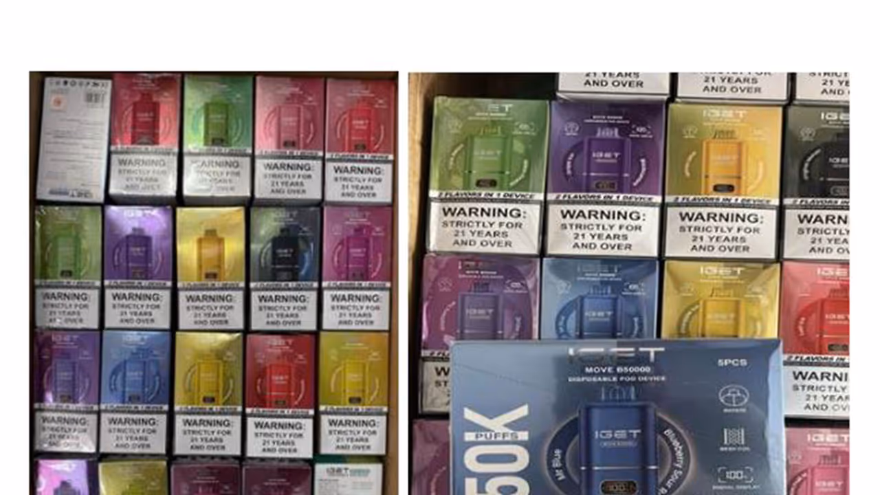 Visual of counterfeit cigarettes seized by DRI in May 2026 (Photo/PIB) Visual of counterfeit cigarettes seized by DRI in May 2026 (Photo/PIB)