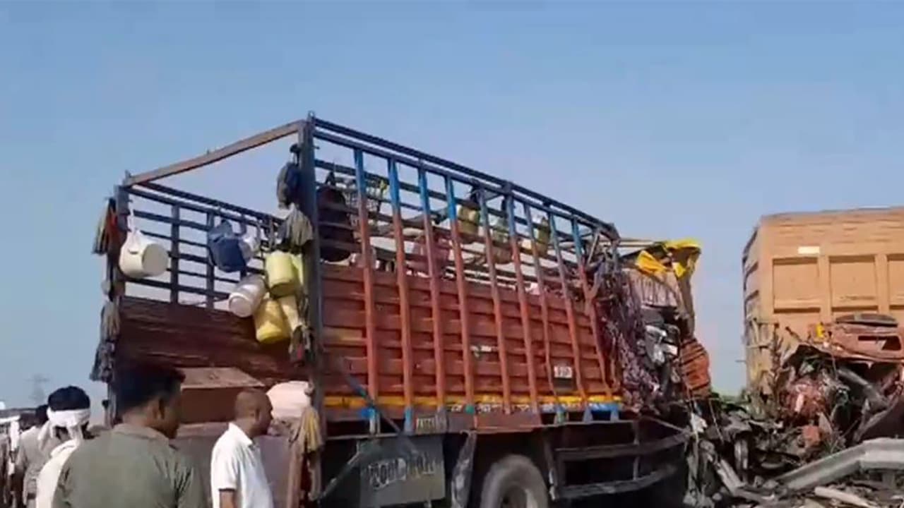 Visual from the collision site (Photo: ANI) Visual from the collision site (Photo: ANI)