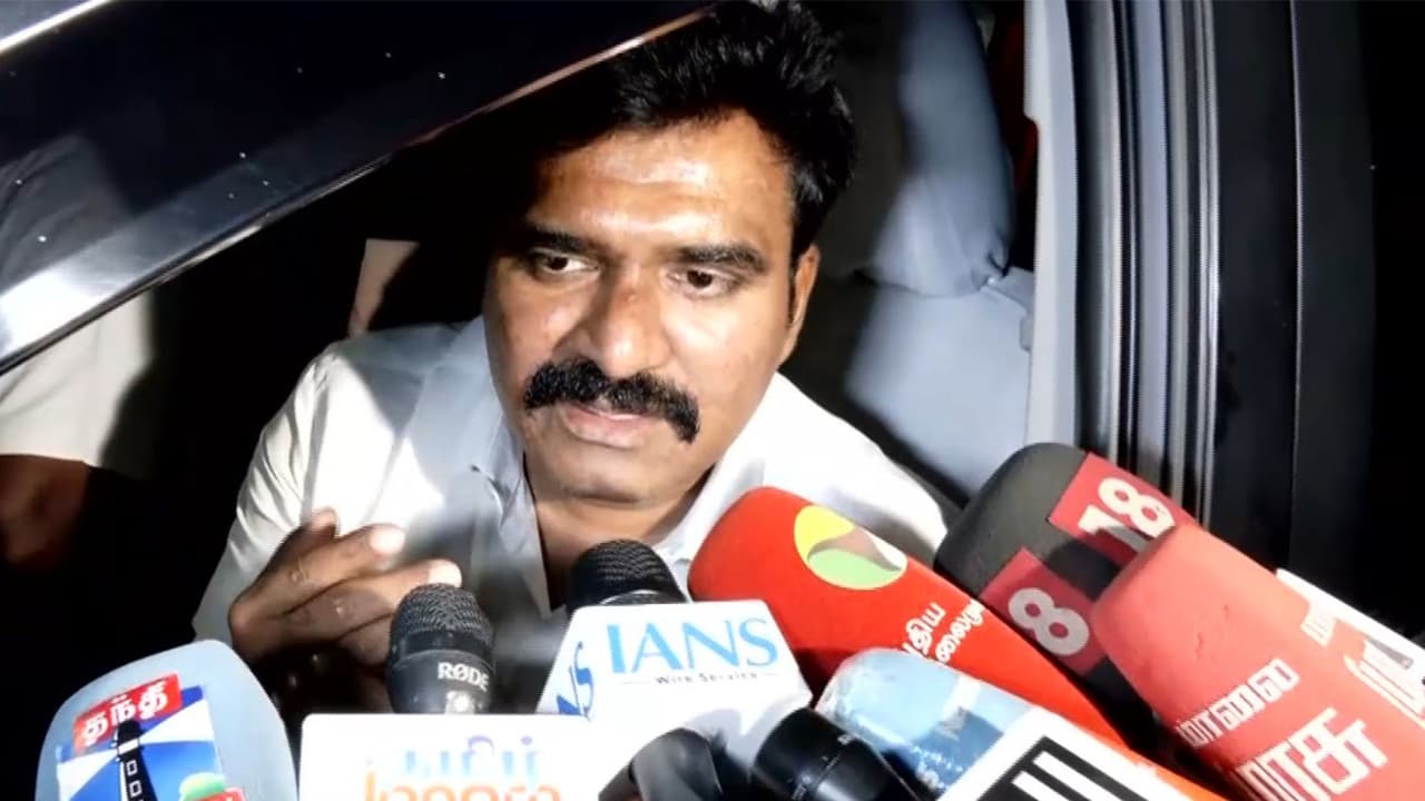 Tamil Nadu Minister CTR Nirmal Kumar (Photo/ANI) Tamil Nadu Minister CTR Nirmal Kumar (Photo/ANI)