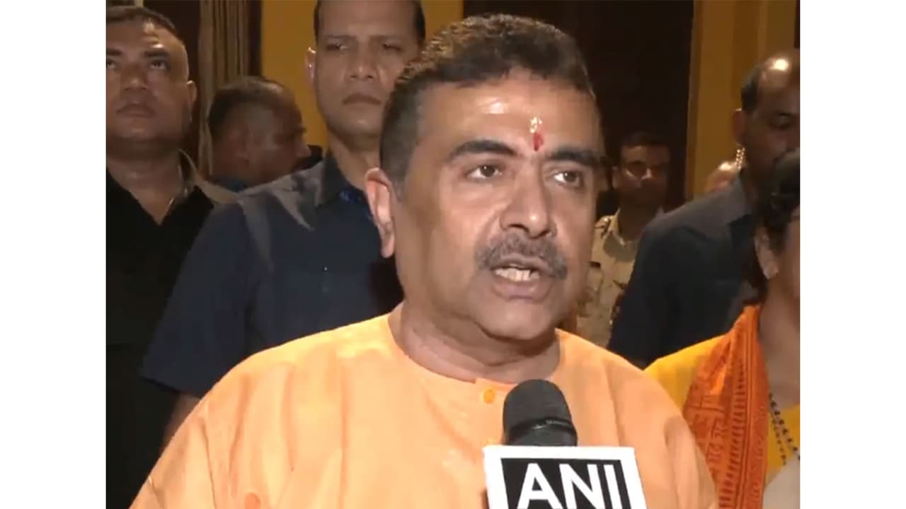 West Bengal Chief Minister Suvendu Adhikari (Photo/ANI) West Bengal Chief Minister Suvendu Adhikari (Photo/ANI)