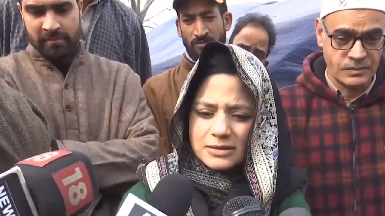 PDP leader Iltija Mufti (Photo/ANI) PDP leader Iltija Mufti (Photo/ANI)