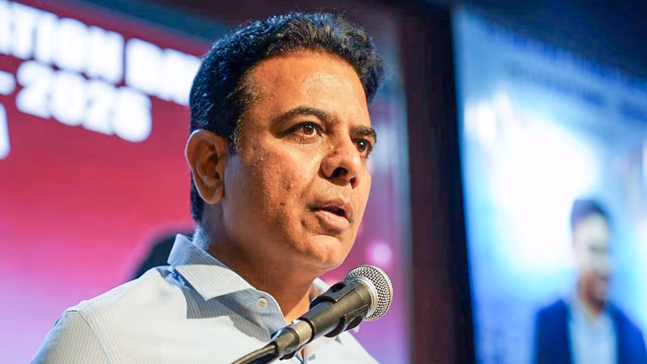 BRS working president KT Rama Rao (File photo/ ANI) BRS working president KT Rama Rao (File photo/ ANI)