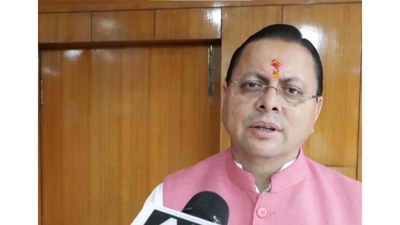 Uttarkhand CM Pushkar Singh Dhami (Photo/ANI) Uttarkhand CM Pushkar Singh Dhami (Photo/ANI)