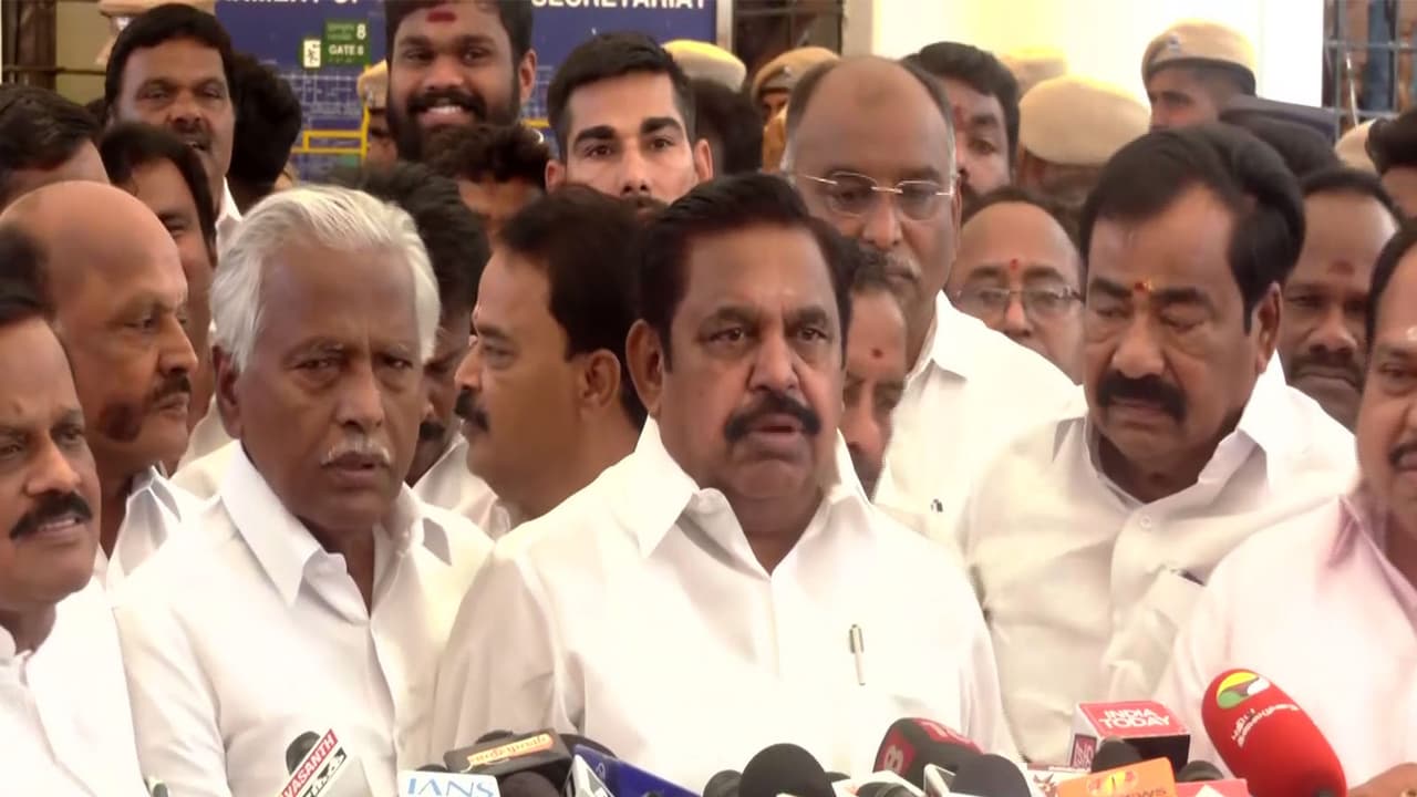 AIADMK General Secretary Edapaddi K Palaniswami (Photo/ANI) AIADMK General Secretary Edapaddi K Palaniswami (Photo/ANI)