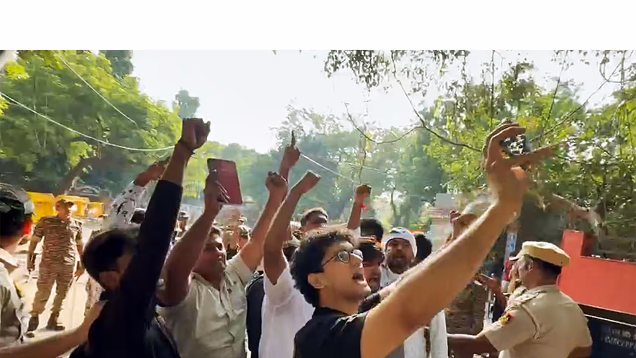 CJP's Saurav Das at Jantar Mantar (File photo/ANI) CJP's Saurav Das at Jantar Mantar (File photo/ANI)