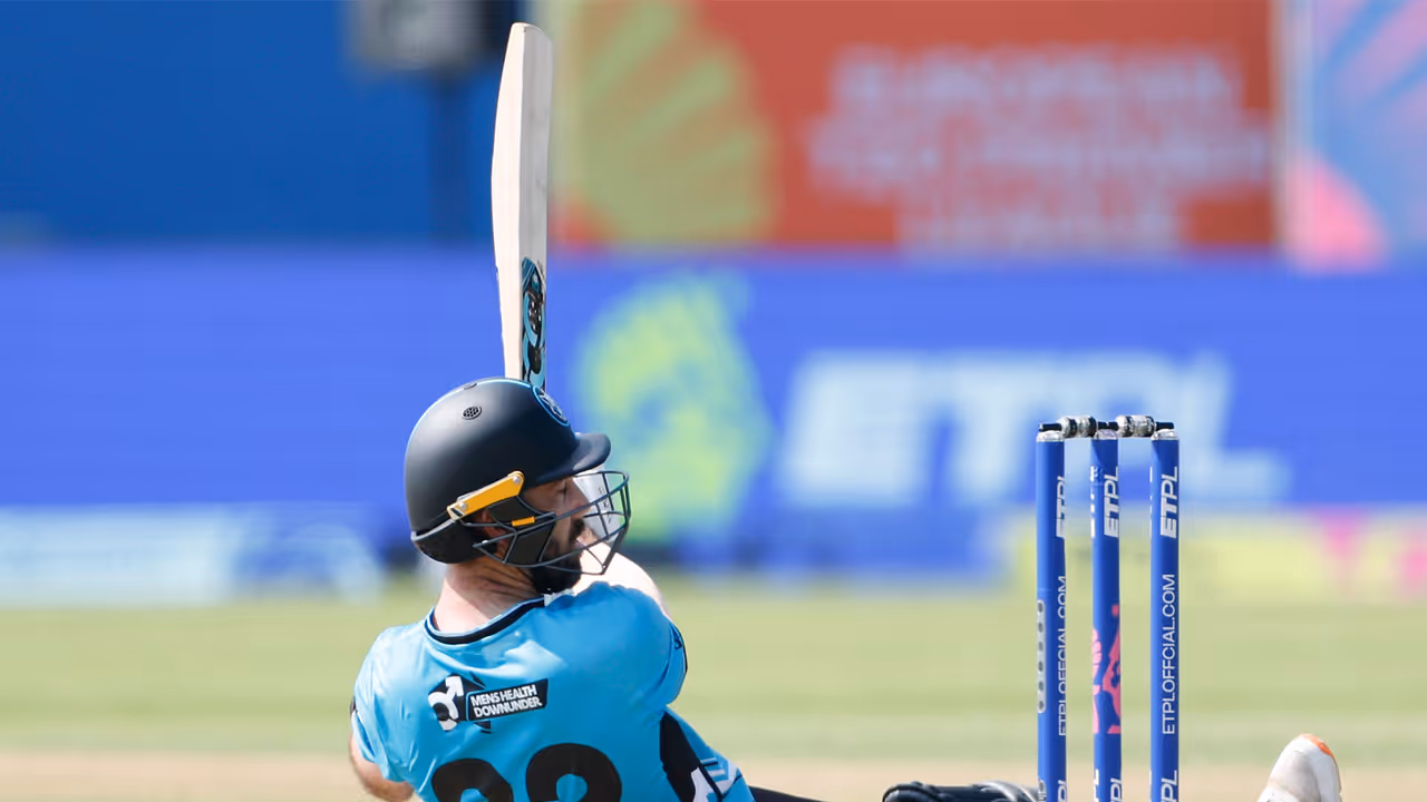 Glenn Maxwell in action. (Photo: ETPL) Glenn Maxwell in action. (Photo: ETPL)