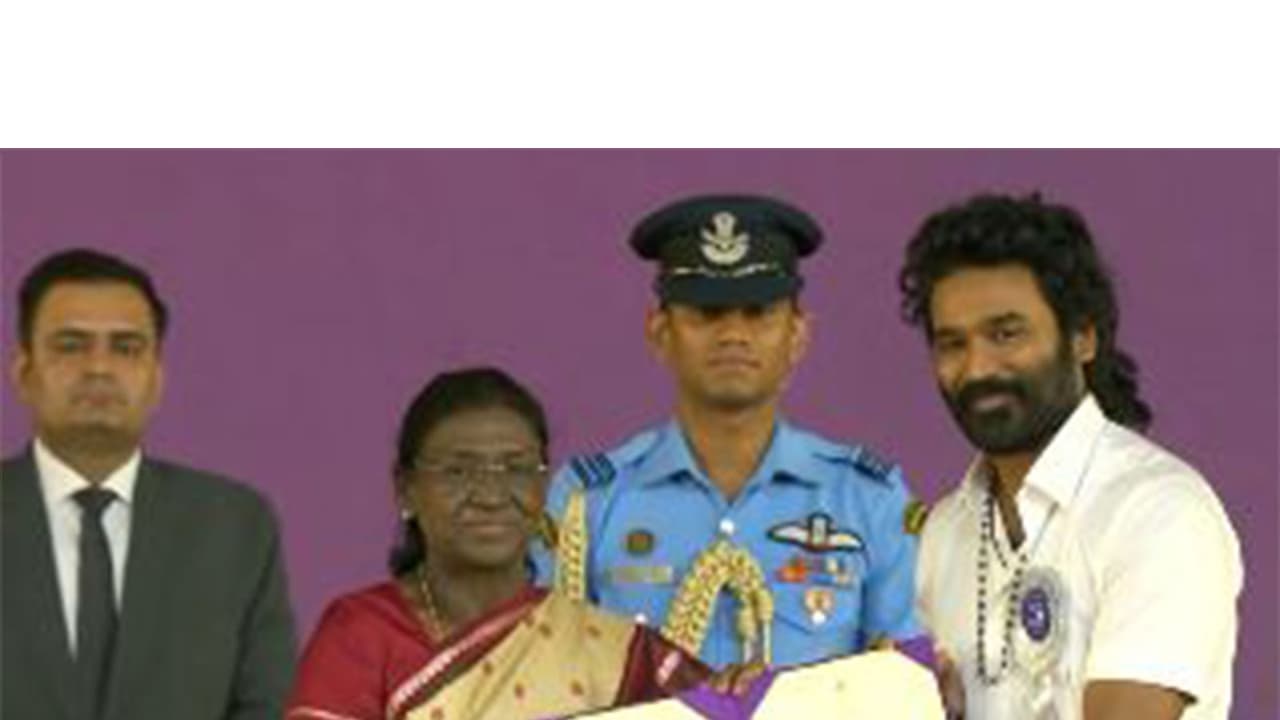 Actor Dhanush (Photo/PIB India) Actor Dhanush (Photo/PIB India)