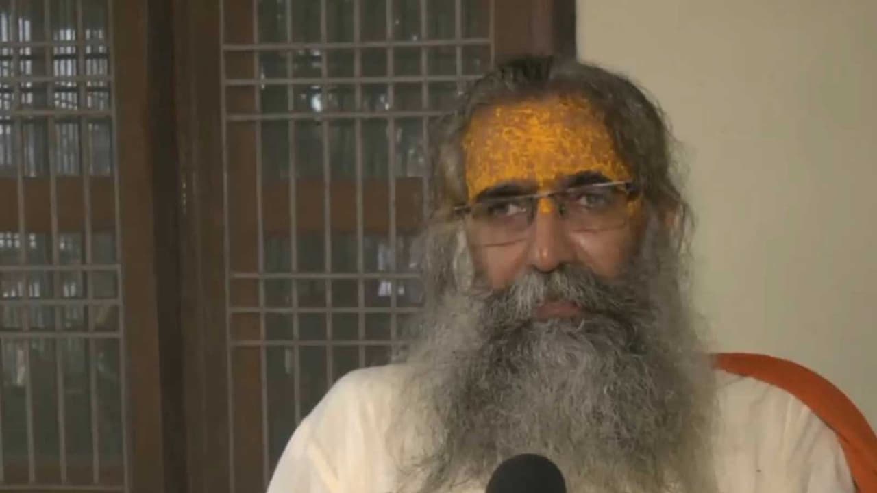 Shri Ram Janmabhoomi Teerth Kshetra Trust member Mahant Dinendra Das Maharaj (Photo/ANI) Shri Ram Janmabhoomi Teerth Kshetra Trust member Mahant Dinendra Das Maharaj (Photo/ANI)