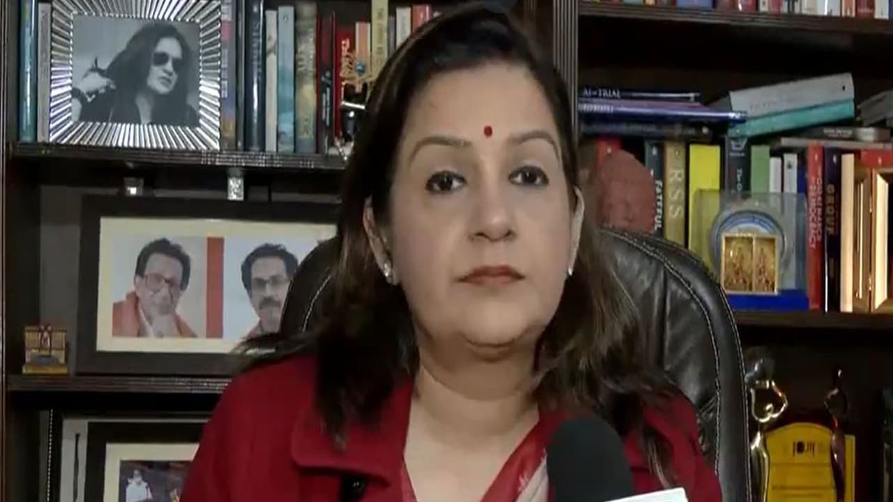 Shiv Sena (UBT) MP Priyanka Chaturvedi (Photo/ANI) Shiv Sena (UBT) MP Priyanka Chaturvedi (Photo/ANI)