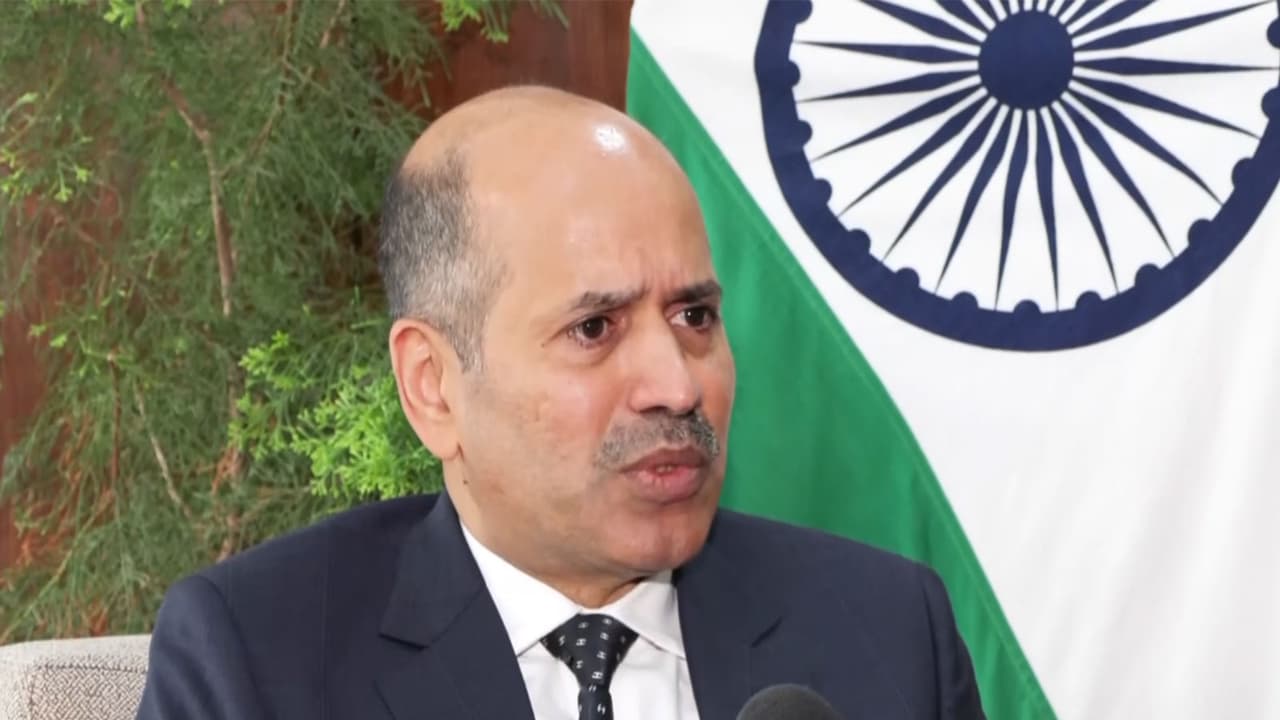 India's Ambassador to Bhutan, Sandeep Arya (Photo/ANI) India's Ambassador to Bhutan, Sandeep Arya (Photo/ANI)