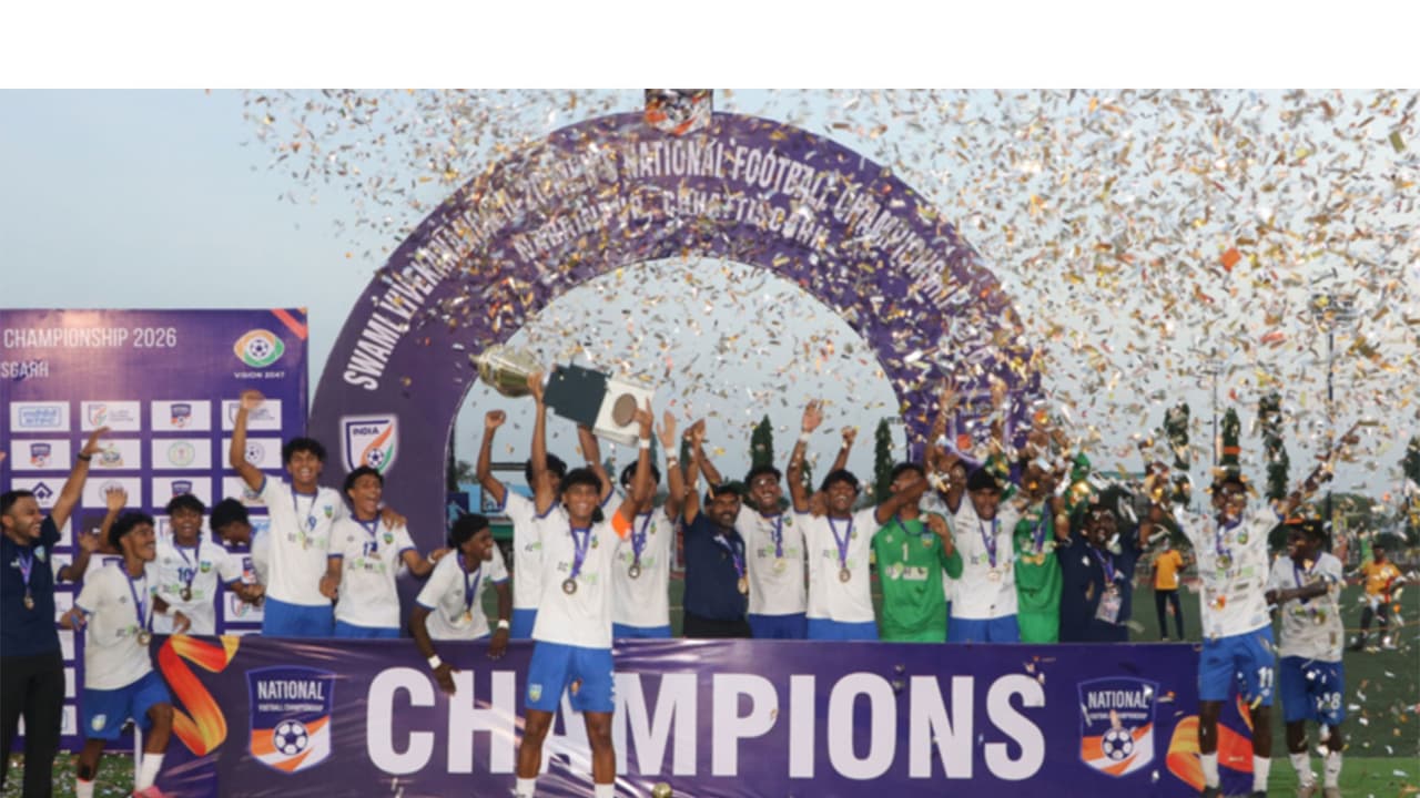 Kerala clinched Swami Vivekananda U20 Men’s NFC title (Photo: AIFF) Kerala clinched Swami Vivekananda U20 Men’s NFC title (Photo: AIFF)