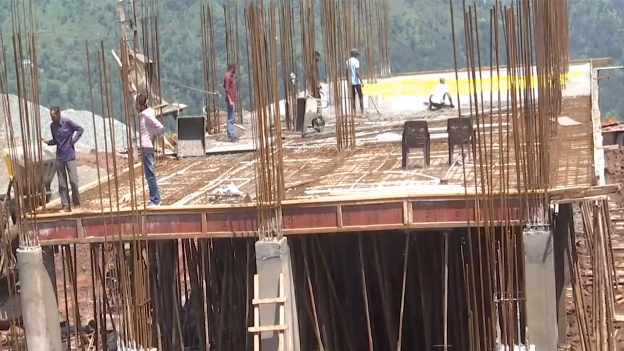 Visual from development site (Photo/ANI) Visual from development site (Photo/ANI)