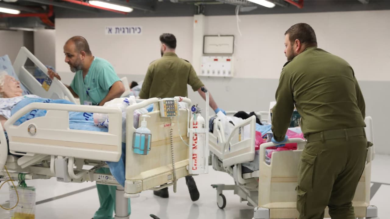 Ichilov Hospital in Israel’s Tel Aviv implements emergency measures (Photo/TPS) Ichilov Hospital in Israel’s Tel Aviv implements emergency measures (Photo/TPS)