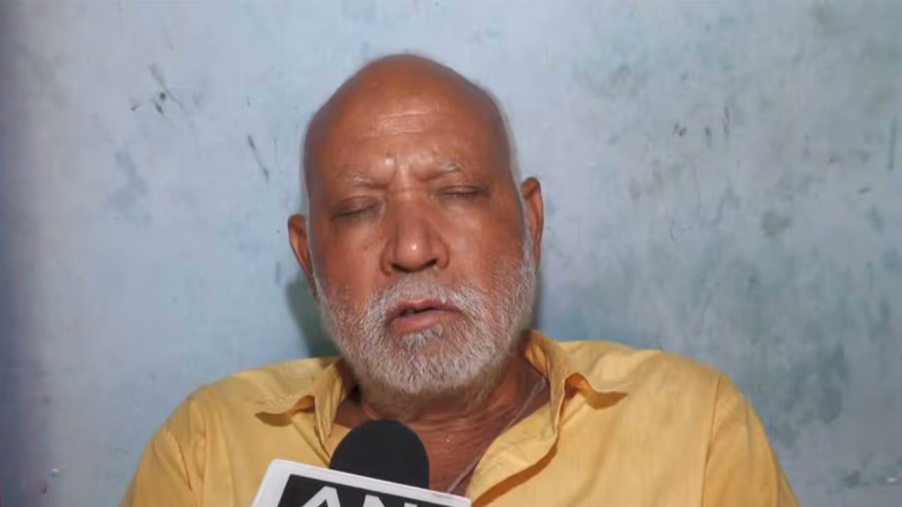 Ram Chandra Dubey's father, Ramesh Chandra Dubey (Photo/ANI) Ram Chandra Dubey's father, Ramesh Chandra Dubey (Photo/ANI)