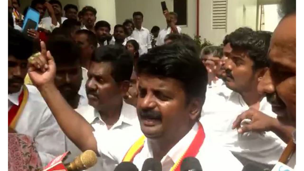 Former AIADMK Minister C. Vijayabaskar (Photo/ANI) Former AIADMK Minister C. Vijayabaskar (Photo/ANI)