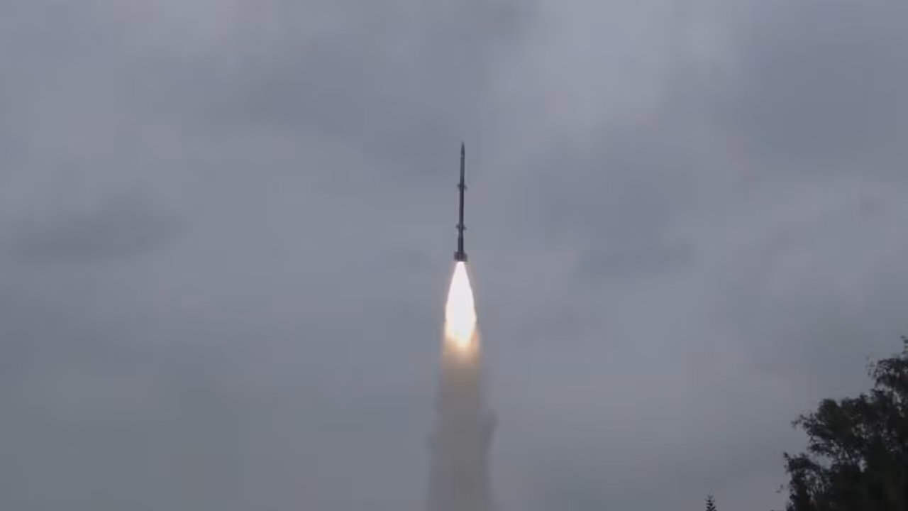 DRDO conducts maiden flight test of long range surface to air missile system 'Kusha' off Odisha coast (Photo/DRDO) DRDO conducts maiden flight test of long range surface to air missile system 'Kusha' off Odisha coast (Photo/DRDO)
