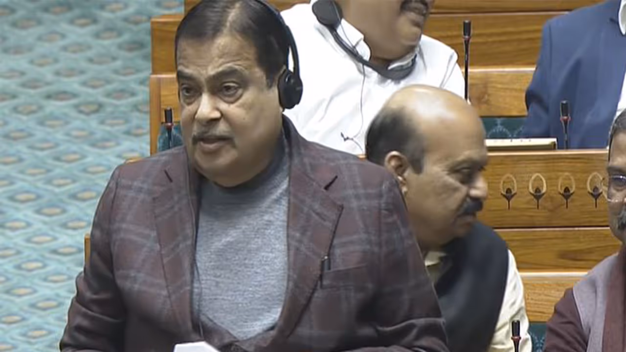 Union Minister Nitin Gadkari (Photo/Sansad TV) Union Minister Nitin Gadkari (Photo/Sansad TV)