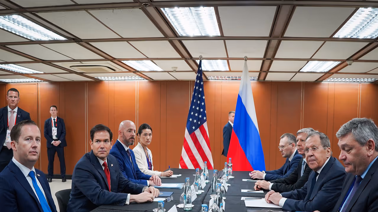 US Secretary of State Marco Rubio holds talks with Russian Foreign Minister Sergey Lavrov (Photo/X@SecRubio) US Secretary of State Marco Rubio holds talks with Russian Foreign Minister Sergey Lavrov (Photo/X@SecRubio)