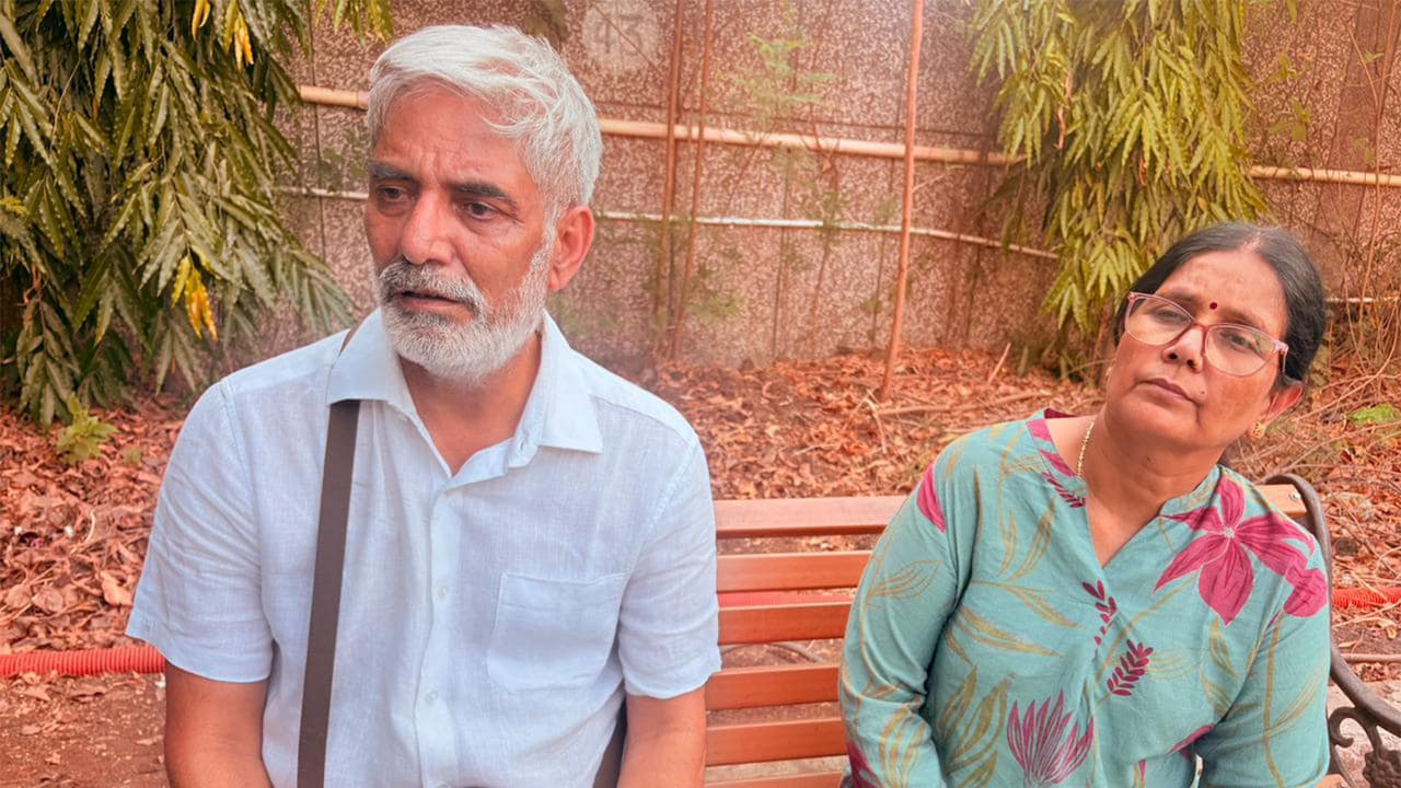 Parents of Twisha Sharma (Photo/ANI) Parents of Twisha Sharma (Photo/ANI)