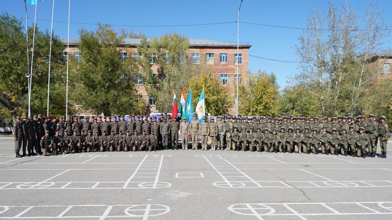 India Kazakhstan Joint Military Exercise KAZIND 2026 opening ceremony held in Oskemen (Photo/Indian Army) India Kazakhstan Joint Military Exercise KAZIND 2026 opening ceremony held in Oskemen (Photo/Indian Army)