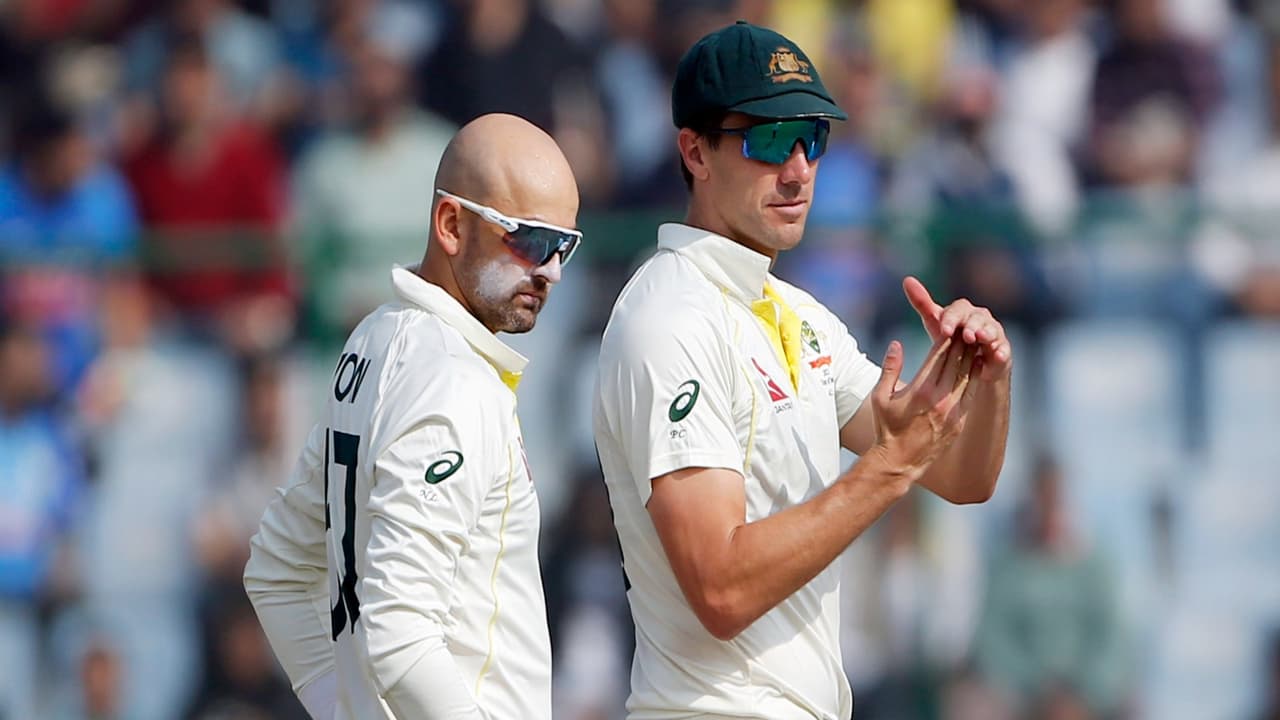 Australia's Pat Cummins and Nathan Lyon