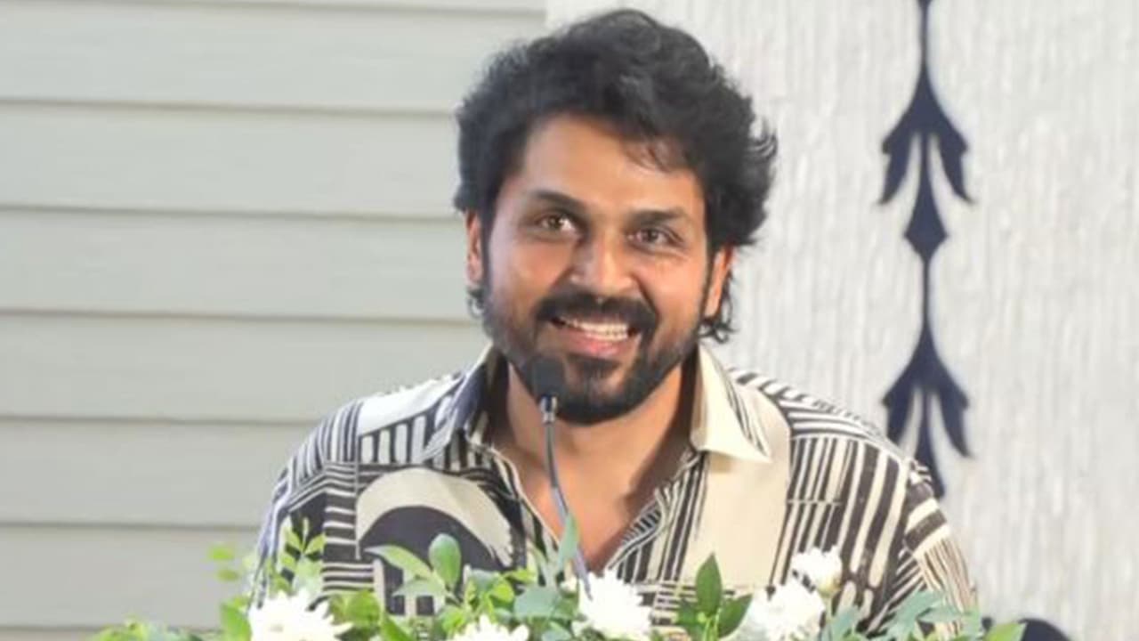 Actor Karthi (Image source: ANI) Actor Karthi (Image source: ANI)