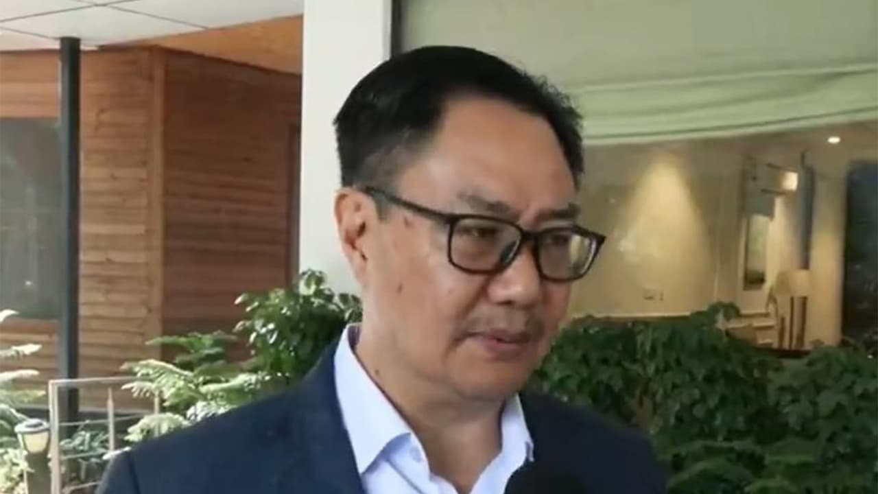 Union Parliamentary Affairs Minister Kiren Rijiju (Photo/ANI) Union Parliamentary Affairs Minister Kiren Rijiju (Photo/ANI)