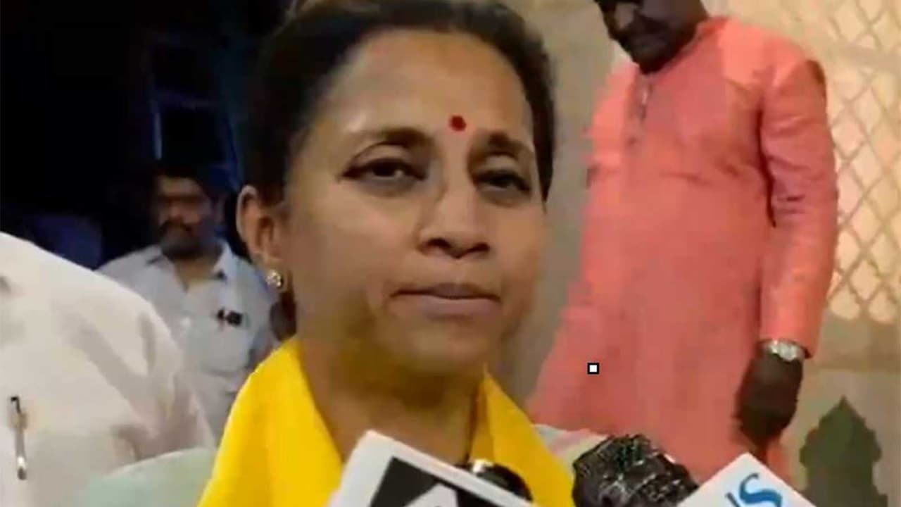 NCP (Sharad Pawar) MP Supriya Sule (Photo/ANI) NCP (Sharad Pawar) MP Supriya Sule (Photo/ANI)