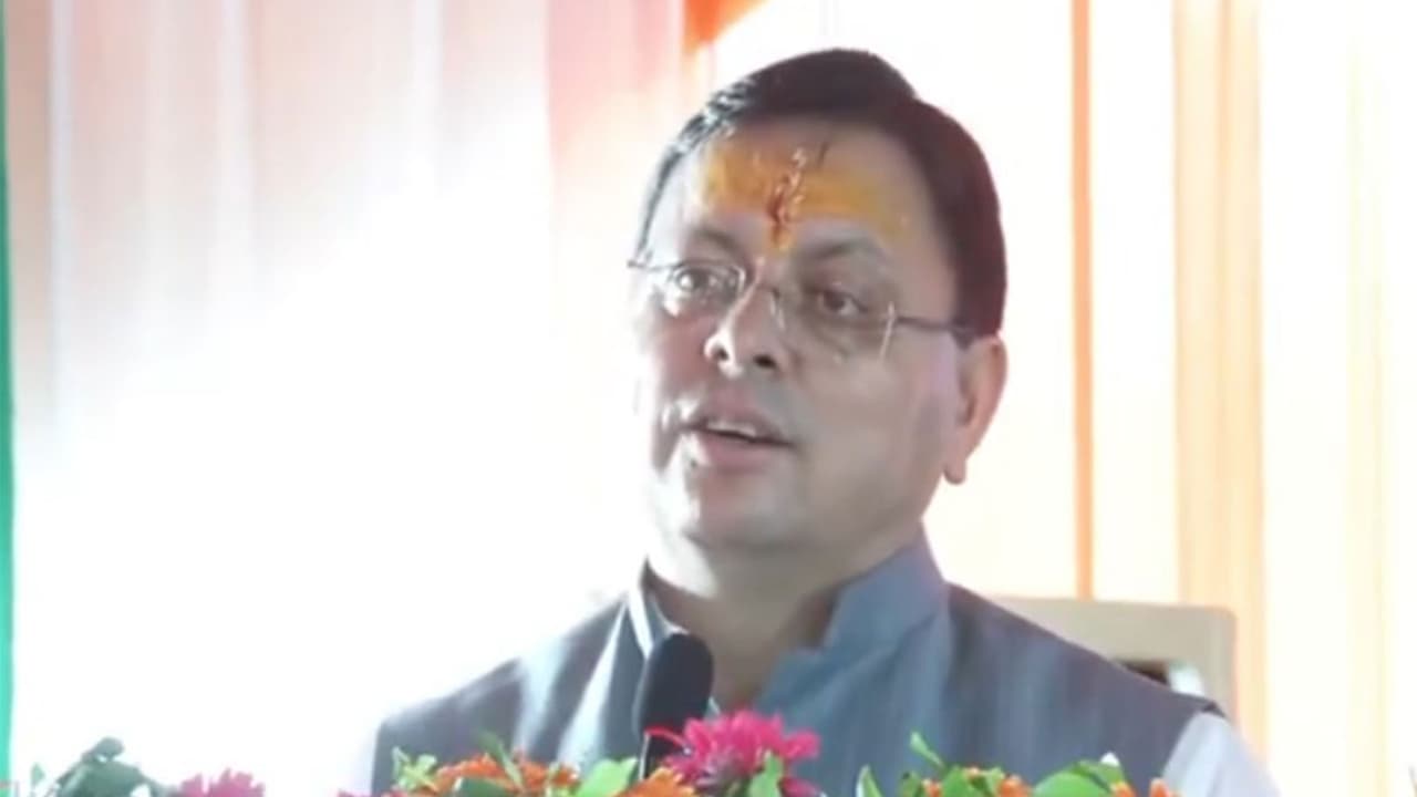 Uttarakhand Chief Minister Pushkar Singh Dhami (Photo/ANI) Uttarakhand Chief Minister Pushkar Singh Dhami (Photo/ANI)