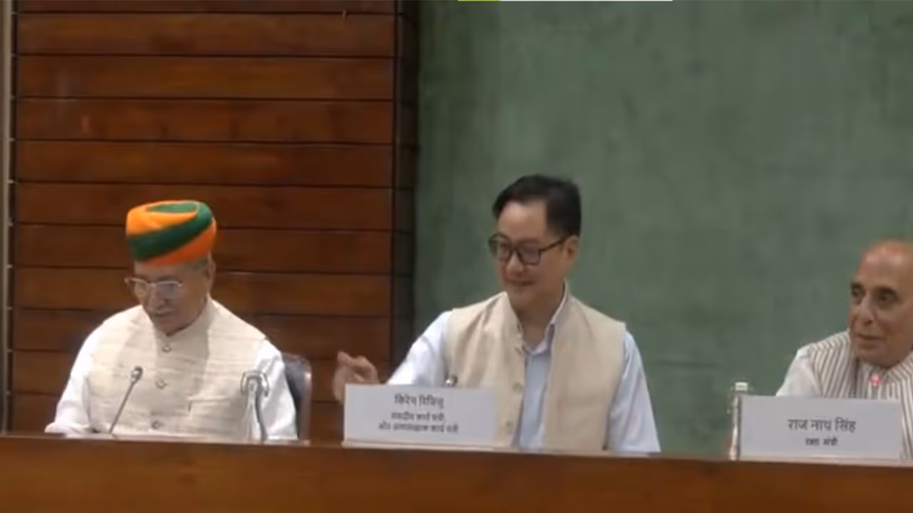 Visuals form all party meeting (Photo/ANI) Visuals form all party meeting (Photo/ANI)