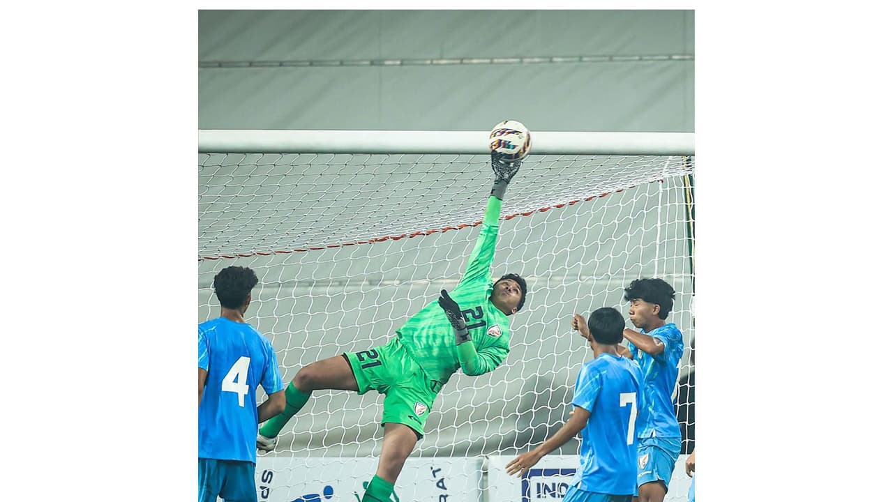 Goal keeper Rajrup Sarkar. (Photo/AIFF) Goal keeper Rajrup Sarkar. (Photo/AIFF)