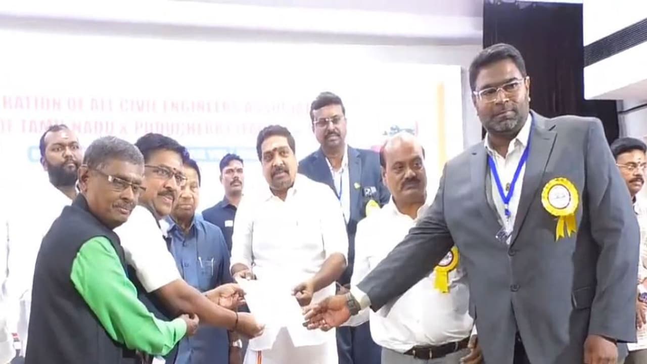 Tamil Nadu Housing Minister R Rajkumar (Photo/ANI) Tamil Nadu Housing Minister R Rajkumar (Photo/ANI)