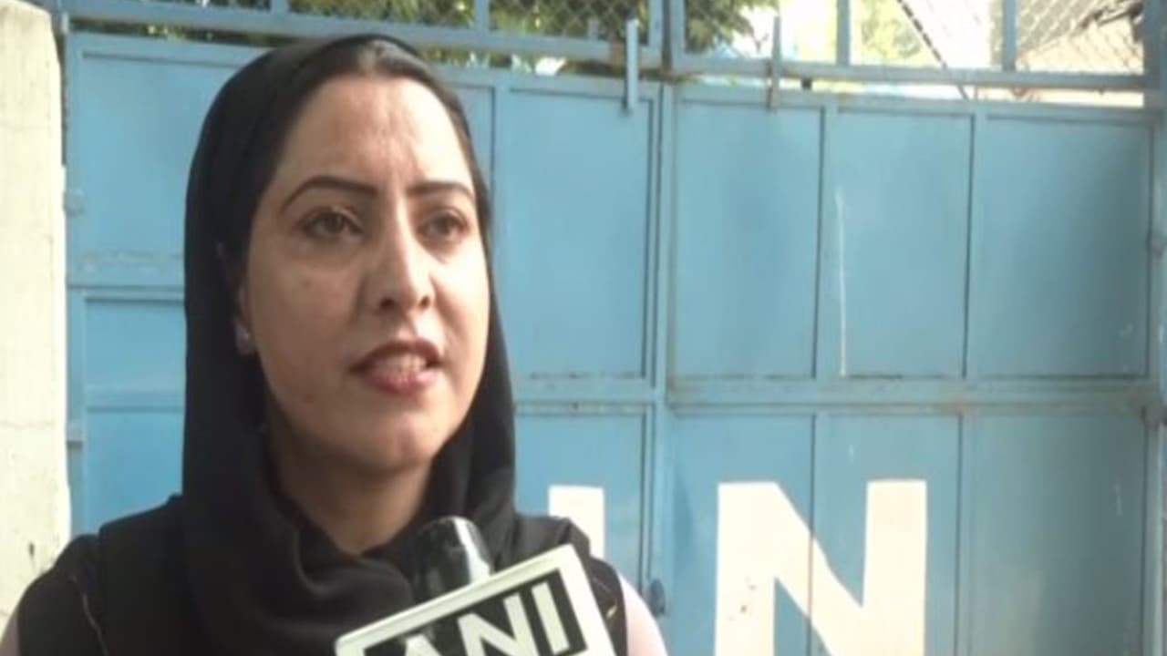 Association of Terror Victims in Kashmir Chairperson, Tasleema Akhter (Photo/ANI) Association of Terror Victims in Kashmir Chairperson, Tasleema Akhter (Photo/ANI)