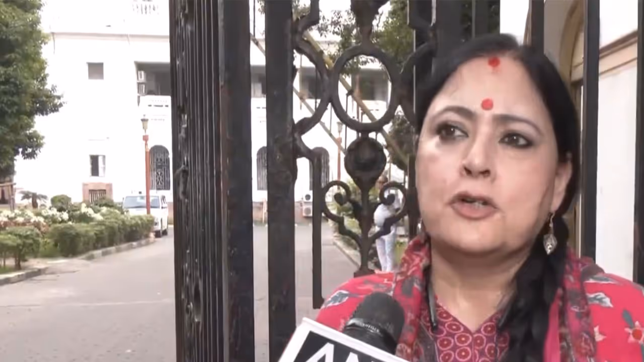 BJP MLA Agnimitra Paul. (Photo/ANI)