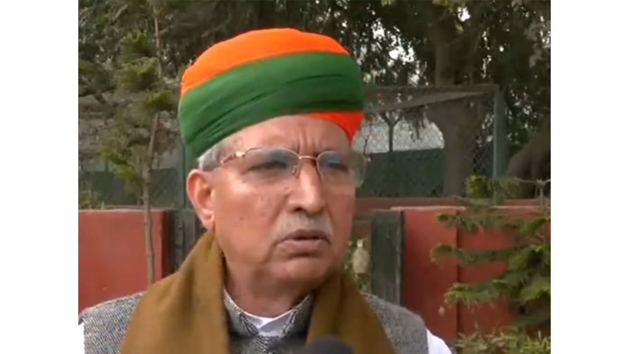 Union MoS Arjun Ram Meghwal (Photo: ANI) Union MoS Arjun Ram Meghwal (Photo: ANI)