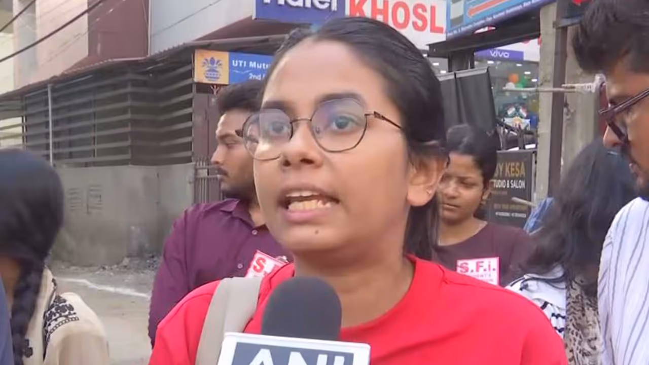SFI National Joint Secretary Aishe Ghosh (Photo/ANI) SFI National Joint Secretary Aishe Ghosh (Photo/ANI)