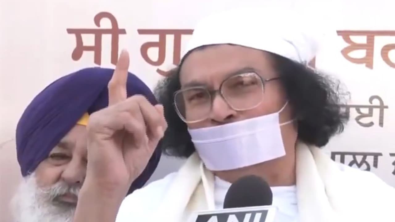 Prominent Jain spiritual leader Acharya Lokesh Muni (Photo/ANI) Prominent Jain spiritual leader Acharya Lokesh Muni (Photo/ANI)