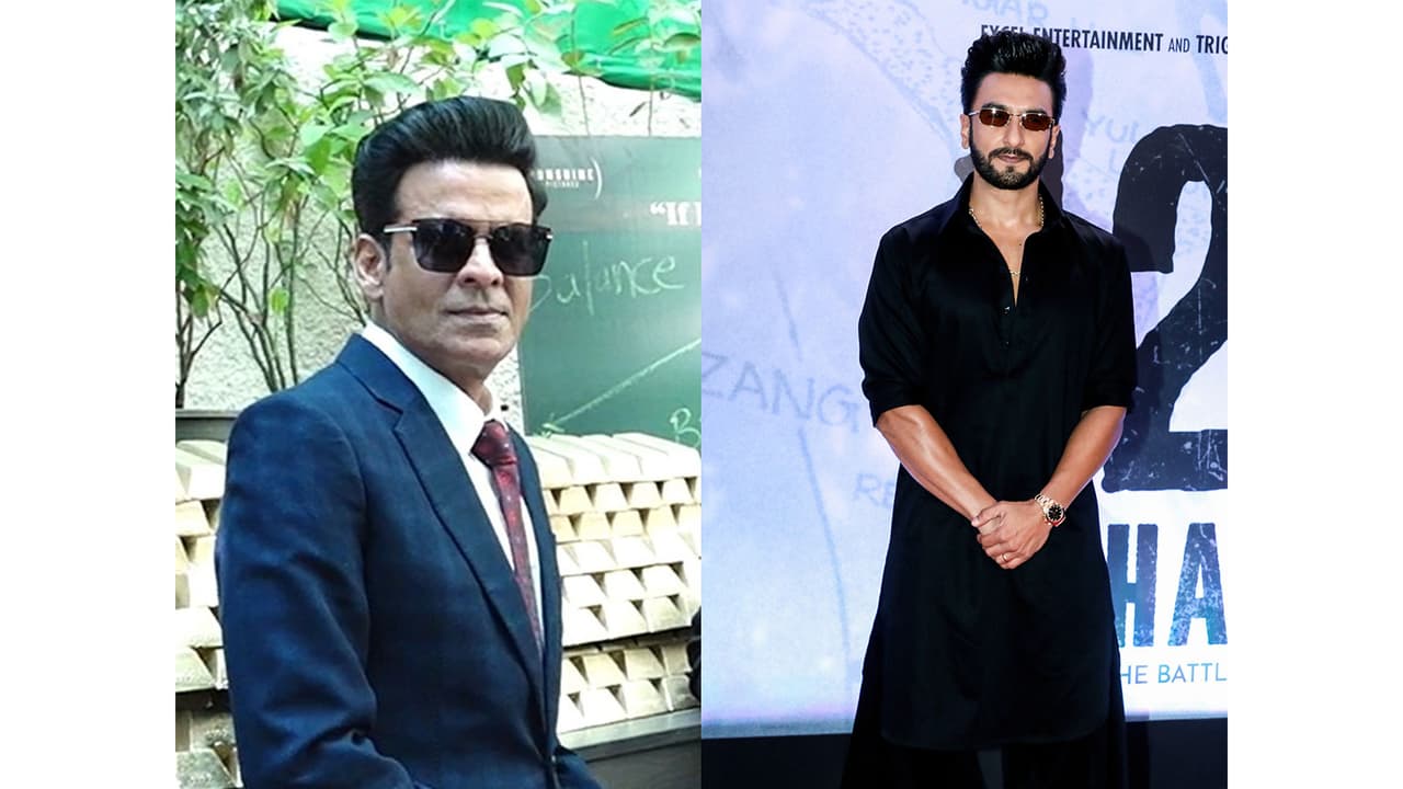 Manoj Bajpayee, Ranveer Singh (Photo/ANI) Manoj Bajpayee, Ranveer Singh (Photo/ANI)