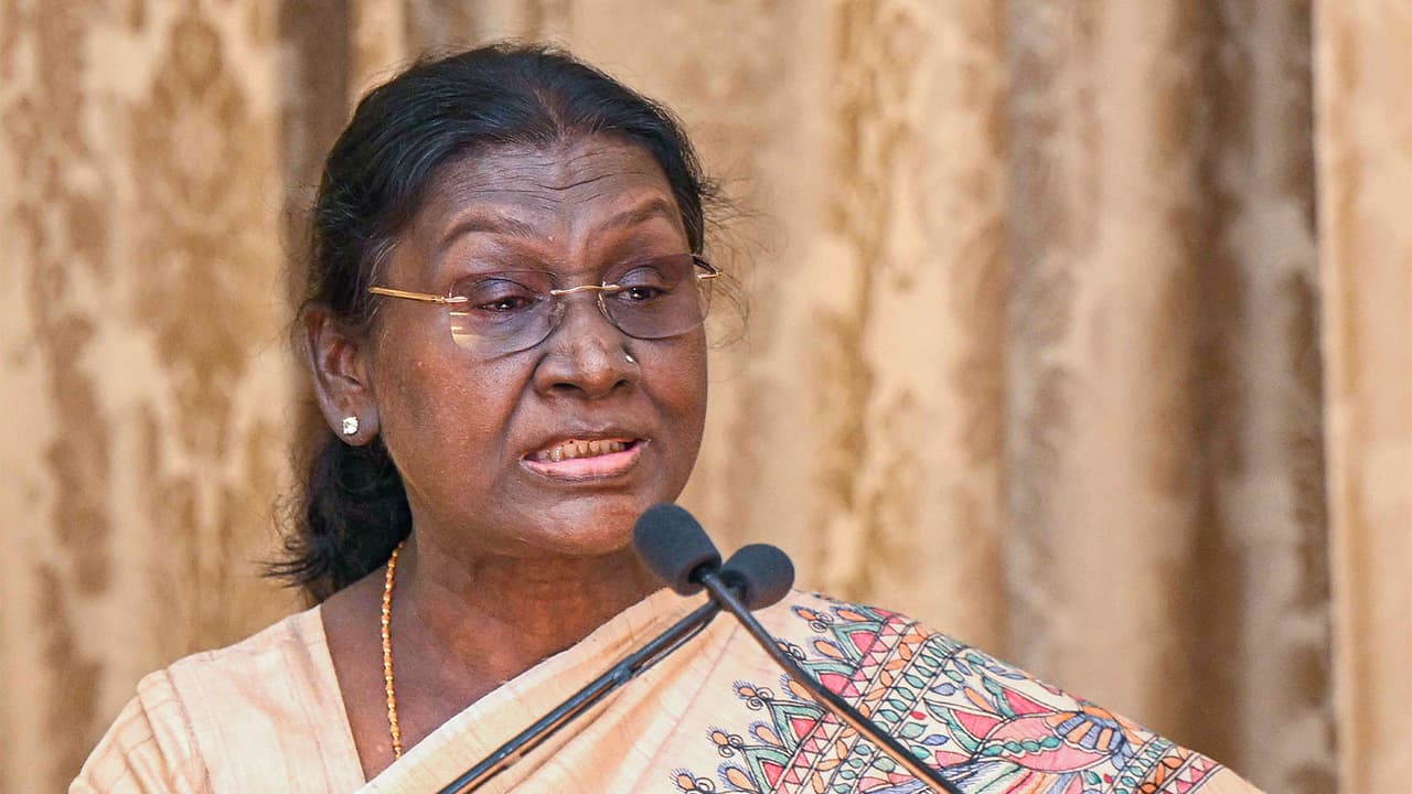 President Droupadi Murmu (File Photo/ANI) President Droupadi Murmu (File Photo/ANI)