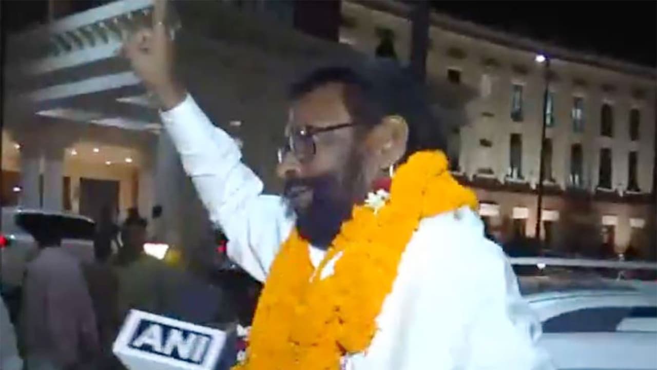 JMM candidate Baidyanath Ram (Photo/ANI) JMM candidate Baidyanath Ram (Photo/ANI)
