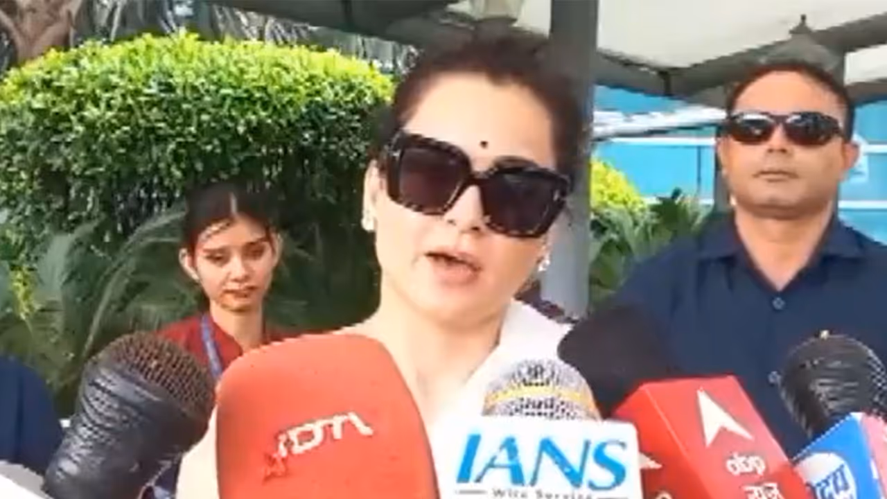 BJP MP Kangana Ranaut (Photo/ANI) BJP MP Kangana Ranaut (Photo/ANI)