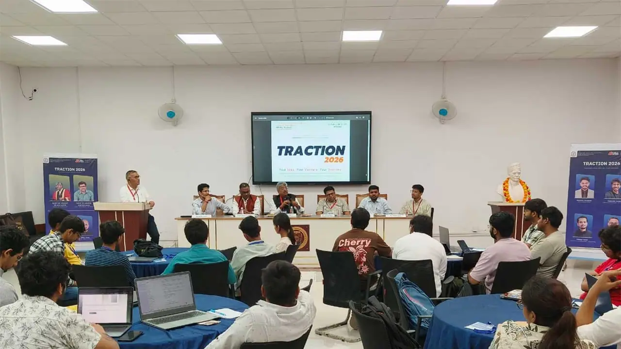 Traction 2026, a three day entrepreneurship programme (Photo/IIT BHU) Traction 2026, a three day entrepreneurship programme (Photo/IIT BHU)