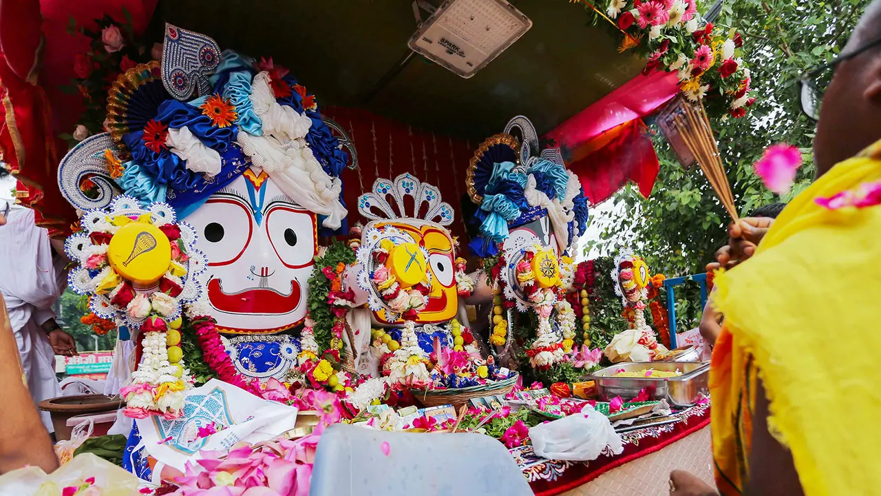Lord Jagannath (Photo/ANI) Lord Jagannath (Photo/ANI)