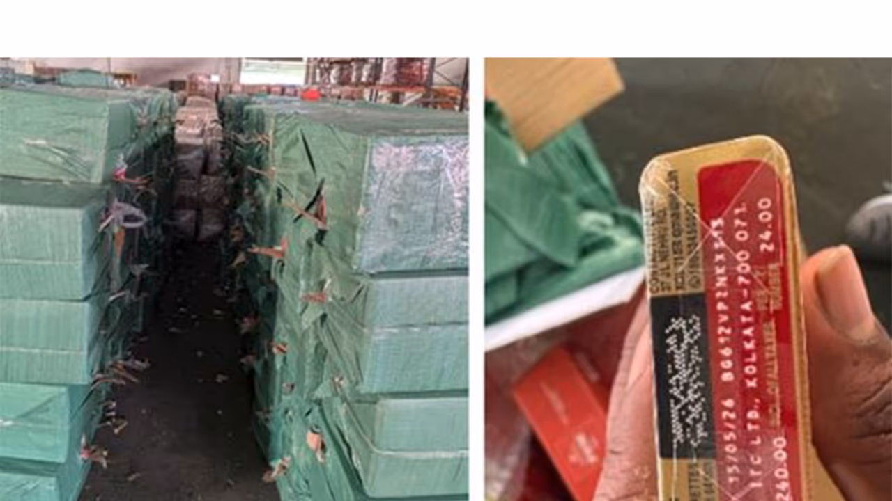 Seized material by DRI (Photo/Ministry of Finance) Seized material by DRI (Photo/Ministry of Finance)