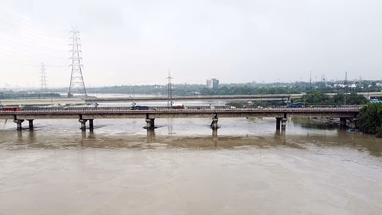 An aerial view of Yamuna River (File photo/ANI) An aerial view of Yamuna River (File photo/ANI)